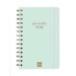 Agenda Anual (2026) Catalan Finocam Espiral Alma Wire-O Tapa Extra Con Goma E5 117X181 S/V Apais. Menta Precio: 8.88999947. SKU: B1G5NSP9FE