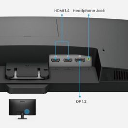 MONITOR BENQ GW2490 (9H.LLSLJ.LBE) 23.8” IPS, FHD, 100HZ, 99% SRGB, 1300:1, 2X HDMI 1x DP, ALTAVOCES, VESA, EYE CARE