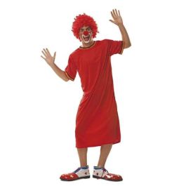 Disfraz payaso rojo camiseta larga talla XXL Disfraz payaso rojo camiseta larga talla XXL