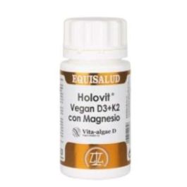 Holovit Vegan D3+K2 con Magnesio 50 Cápsulas, Suplemento Vitamina D3 y K2 para Vegetarianos y Veganos Precio: 29.8999998. SKU: B1CPHA4MNH