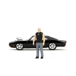 Jada Toys Figura Dominic Toretto y Coche Dodge Charger R/T Fast & Furious 1:24