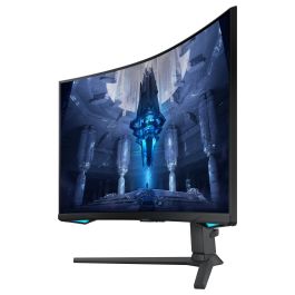 Samsung LS32BG750NPX Monitor Gaming 32" 4K UHD 165Hz 1ms Mini-LED Quantum HDR 2000 Curvo 1000R G-Sync Compatible FreeSync Premium Pro Negro