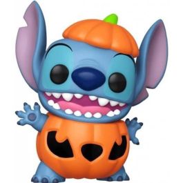 Funko Pop! FUN0889698581844 Disney Lilo y Stitch - Figura Stitch de calabaza #1087