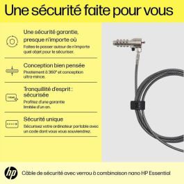 HP Essential Nano Combination Cable Lock HP Essential Nano Combination Cable Lock