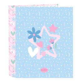 Blackfit8 Carpeta Folio 4 Anillas Lomo Ancho 35mm "Smile" 27x33x6 cm Precio: 6.59000001. SKU: B1F6FYZ9QT