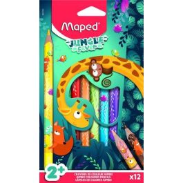 Lapices De Colores Maped Jungle Fever Jumbo Estuche De 12 Precio: 5.50000055. SKU: B1CSDNVAS6
