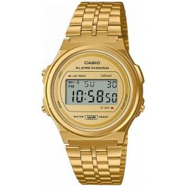 Reloj Unisex Casio A171WEG-9AEF Dorado Vintage Precio: 54.79000032. SKU: S0447754