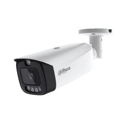 Dahua (DH-IPC-HFW3449T1P-AS-PV-0280B-PRO) Cámara IP WizSense Bullet WizColor 4MP, IA, MicroSD 256GB, TIOC PRO, IP67