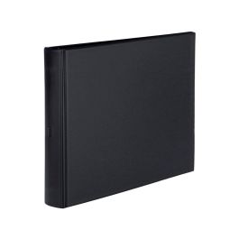 Carpeta Multifin Alfa 3002-G 11 Anillas 40 mm Plastico Cuarto Negro