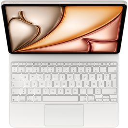 Apple Magic Keyboard para iPad Air 13" (M3) iPad Air 13" (M2) QWERTZ Alemán con Trackpad Color Blanco