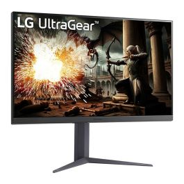 LG Monitor Gaming UltraGear 32" QHD IPS 180Hz 1ms, G-SYNC Compatible y AMD FreeSync, HDR400, Pantalla Sin Marco, Modelo 32GS75Q-B, Negro