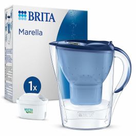 FILTRO DE CARAFE BRITA Marella Bleue (2.4L) incluyó 1 cartucho Maxtra Pro All-in-1