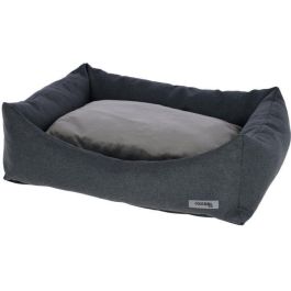KERBL - Cesta de espuma viscoelástica - Platin Ortho - Gris - 80 x 60 x 25 cm