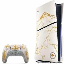 Sony Computer Entertainment PS5STDGOY - Consola PlayStation 5 Estándar Edición Limitada Ghost of Yotei Oro + Juego Ghost of Yotei (Código)