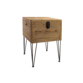 DKD Home Decor Mesita Auxiliar Estilo Loft Colección Soho con Baúl Madera Metal Natural 51x74x49 cm Precio: 201.50000046. SKU: S3021927