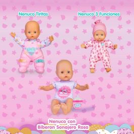 Famosa Nenuco con Biberon Sonajero y Pijama