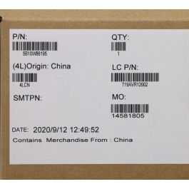 Lenovo Batería Original de Iones de Litio 60Wh 15.44V 4000mAh para Portátiles Lenovo Plug & Play Negra Lenovo Batería Original de Iones de Litio 60Wh 15.44V 4000mAh para Portátiles Lenovo Plug & Play Negra