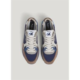 Zapatillas Casual Hombre Pepe Jeans Brit Prints Marrón claro L