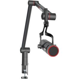AVerMedia BA311 Live Streamer Arm, Soporte de Micrófono de Escritorio Ajustable de Aluminio, Negro, 87cm