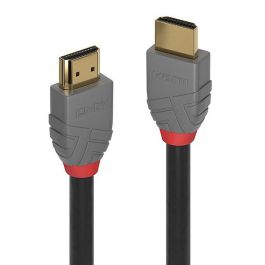Lindy Anthra Line Cable HDMI 2.0 de Alta Velocidad 0.5m para 4K@60Hz 18Gbps, Contactos Oro, Triple Blindaje