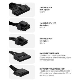 COOLBOX Fuente de alimentacion PowerLine3 850W