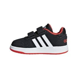 Zapatillas de Deporte para Bebés Adidas Hoops 2.0 Negro 38