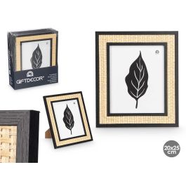 Portafotos Negro con Cuerda 20x25 cm - Giftdecor, Madera MDF (12 Unidades) Precio: 63.58999999. SKU: B1BA445623