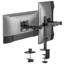 AISENS - SOPORTE DE MESA ECO GIRATORIO E INCLINABLE PARA 9KG (3 PIVOTES, 2 BRAZOS) DE 17-32, NEGRO AISENS - SOPORTE DE MESA ECO GIRATORIO E INCLINABLE PARA 9KG (3 PIVOTES, 2 BRAZOS) DE 17-32, NEGRO
