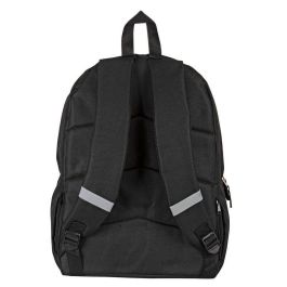 PERONA Mochila Escolar Cuadros 42,5x30x14cm con Tirantes Acolchados y Adaptable a Carro
