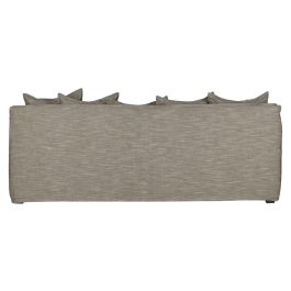 DKD Home Decor Sofá Verde Lino 260 x 104 x 90 cm con 7 Cojines