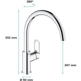 Grohe GRO4005176478604 Mezclador monomando de fregadero