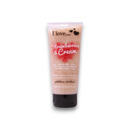 Strawberries & Cream, Exfoliación, Gel de ducha, 200 ml Precio: 6.292. SKU: B15HDNDVQJ