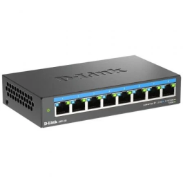 D-Link DMS-108 Switch 8 Puertos 2.5Gbps Ethernet Multigigabit 40Gbps Capacidad de Switching Plug & Play