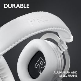 Logitech Auriculares Gaming G Pro X con micrófono cardioide, drivers Graphene 50 mm y tecnología LIGHTSPEED