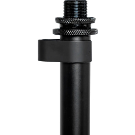 SBG Soporte De Micrófono Recto De Suelo Con Base Redonda 25Cm Ajustable 889-1625mm Negro Acero