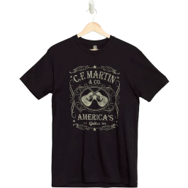 MARTIN Camiseta Dual Guitar Negra Talla S Precio: 27.50000033. SKU: B1AMZ6YLH9