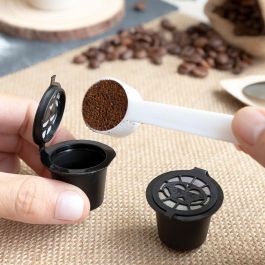Innovagoods Recoff Set de 3 Cápsulas de Café Reutilizables Compatibles con Nespresso