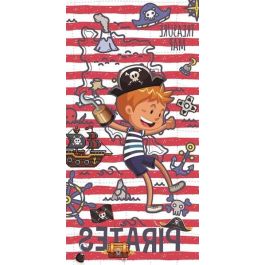 Secaneta Toalla Microfibra Estampada Kidmap 75x150 cm