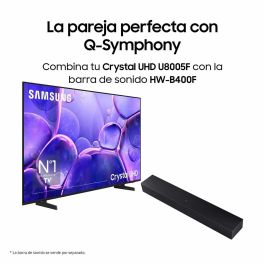 Samsung TU43U8005FU Smart TV 43" (109 cm) 4K Ultra HD WiFi Negro con Crystal Processor y HDR