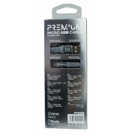 Cable Micro USB a USB FR-TEC FT0025 Azul 3 m Cable Micro USB a USB FR-TEC FT0025 Azul 3 m