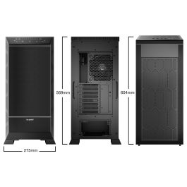 be quiet! Dark Base Pro 901 Black Full Tower PC Negro ATX EATX micro ATX Mini-ATX XL-ATX Aluminio Vidrio Acero Juego