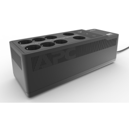 APC BE850G2-GR sistema de alimentación ininterrumpida (UPS) En espera (Fuera de línea) o Standby (Offline) 0,85 kVA 520 W 8 salidas AC APC BE850G2-GR sistema de alimentación ininterrumpida (UPS) En espera (Fuera de línea) o Standby (Offline) 0,85 kVA 520 W 8 salidas AC
