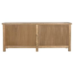 DKD Home Decor Aparador Antik china top Natural 4 Puertas Olmo Macizo 230 x 96 x 48 cm