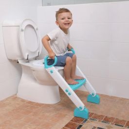 Reductor de inodoro - DREAMBABY - STEP-UP - Orinal de entrenamiento - 2 etapas ajustables - Aqua Reductor de inodoro - DREAMBABY - STEP-UP - Orinal de entrenamiento - 2 etapas ajustables - Aqua
