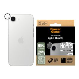 PanzerGlass Hoops Protector de Lente de Cámara Transparente para iPhone 16e