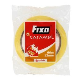 Cinta Adhesiva Fixo Caramel Rollo 66X12 (Set de 12) Precio: 14.9900003. SKU: B1DXSBBBSS