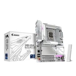 Gigabyte PLACA Z890 A ELITE WF7 ICE, Intel LGA 1851, Z890, DDR5, WiFi 7, 9MZ89EL7E-00-10 Gigabyte PLACA Z890 A ELITE WF7 ICE, Intel LGA 1851, Z890, DDR5, WiFi 7, 9MZ89EL7E-00-10