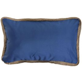 Cojin Terraza Y Jardin DKD Home Decor Azul Blanco 30 x 50 cm