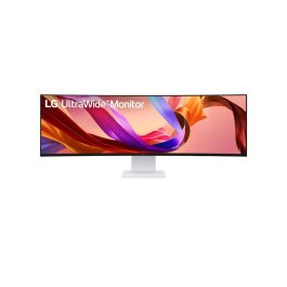 LG 49U950A-W Monitor Curvo Ultrawide 49 Pulgadas DQHD IPS Nano 144Hz HDR400 para Productividad y Gaming