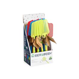 Matamoscas Telescopico 3 Colores Surtidos Ibergarden 8X26CM (24 Unidades) Matamoscas Telescopico 3 Colores Surtidos Ibergarden 8X26CM (24 Unidades)